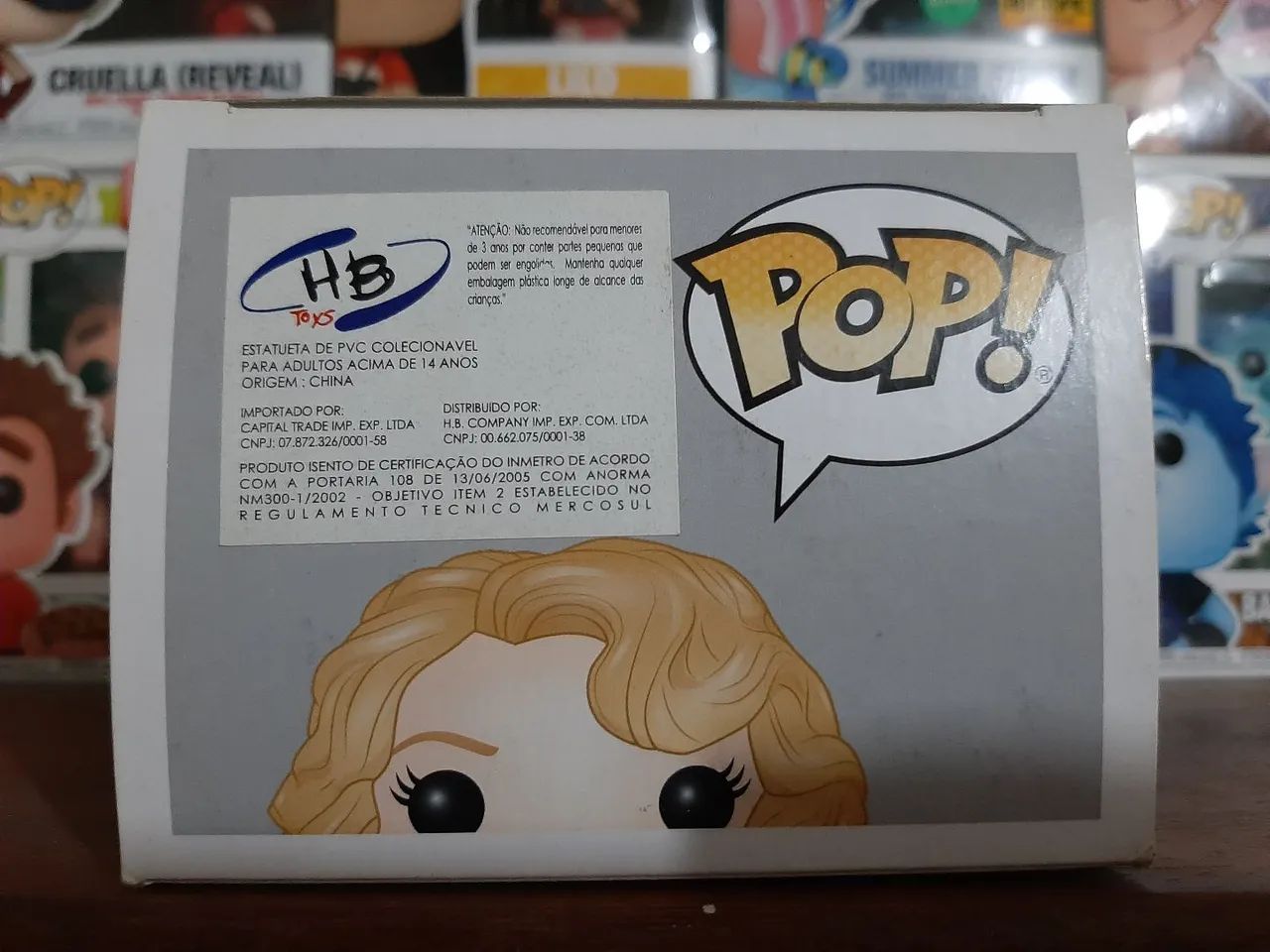 Funko POP 03 Queenie Goldstein Animais Fantásticos - Harry Potter - com detalhes - Foto 6