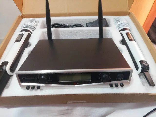 Microfones sem fio senheiser novos - Foto 5