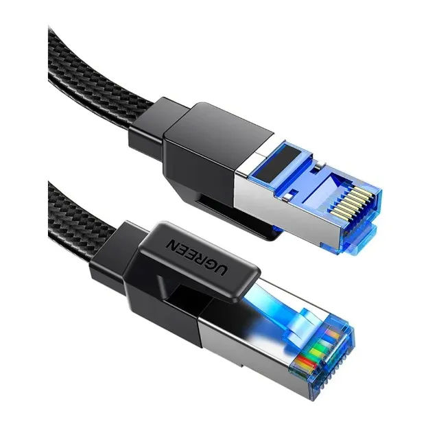 Cabo Ethernet UGREEN Cat 8 Trançado NW153 - Alta Performance - Loja Coimbra Computadores
