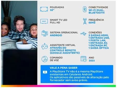 Tv TCL 32 Polegadas Nova 2024  - Foto 2