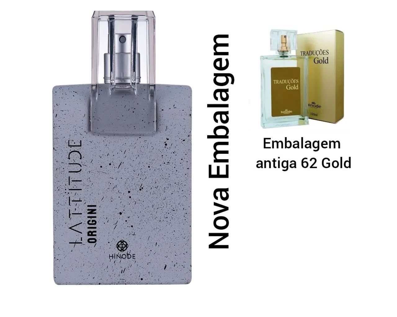 Perfume tradução gold 62 nova embalagem( lattitude Origini)