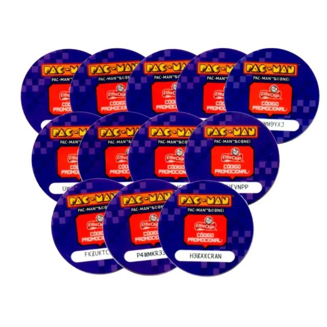 Coleção Tazo Pac Man Elma Chips Original - Foto 5