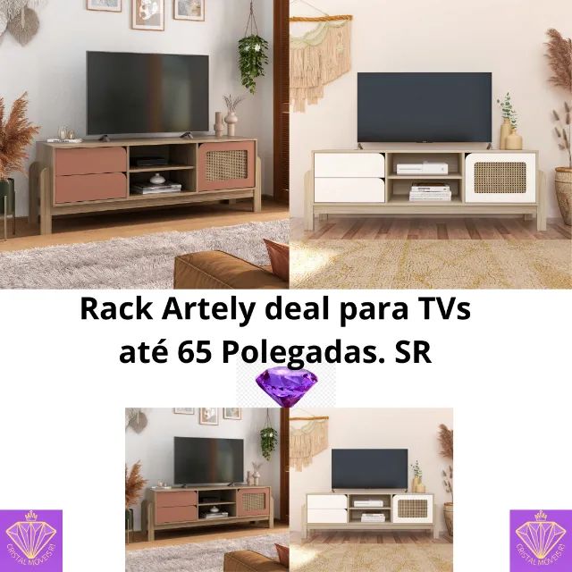 Rack Artely TVs até 65 Polegadas. SR