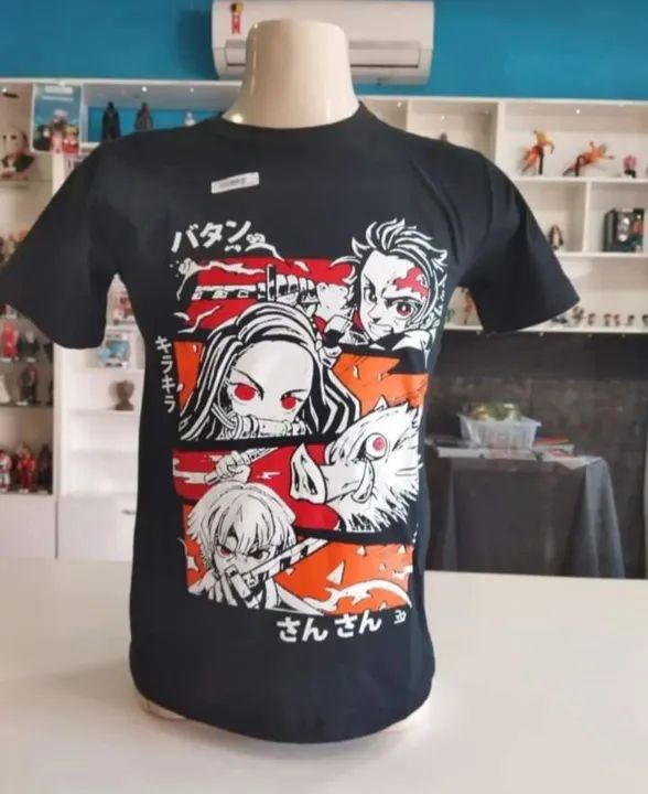 Camiseta Demon Slayer - Anime - Foto 2
