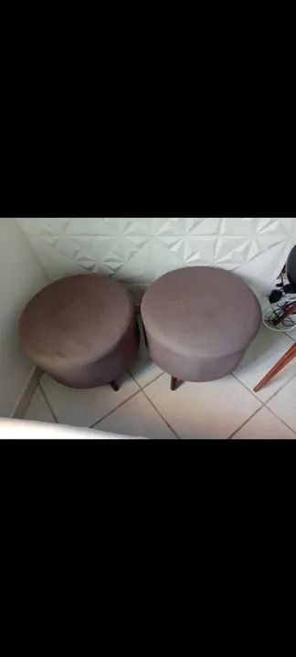 Vendo 2 puffs de estofado 
