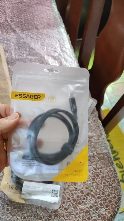 Cabo Tipo C para celular, suporta até 240w - Foto 3