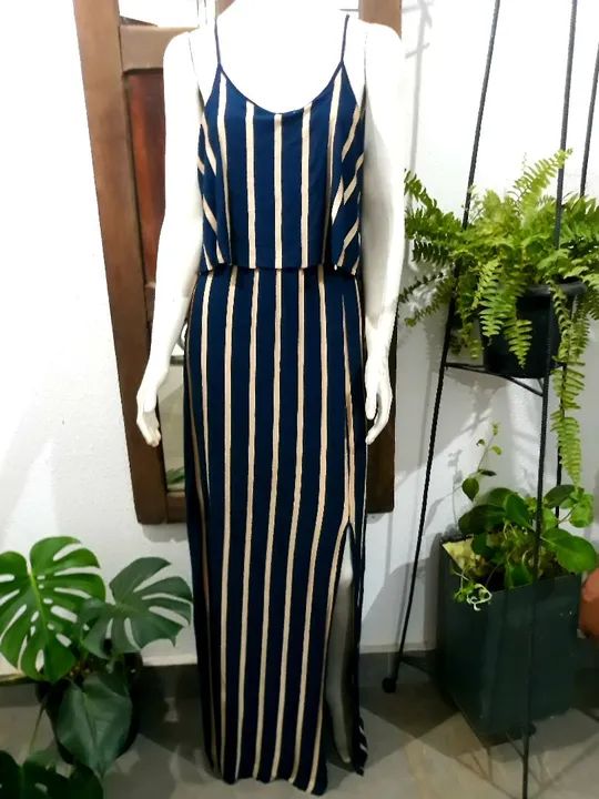 Vestido Longo Alça