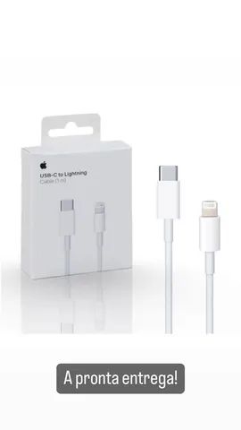 Cabo Carregador Turbo e Dados 1m e 2m para iPhone Android Tipo-C USB - Foto 2
