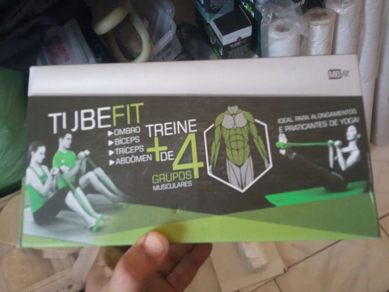 Elástico de tensão com apoio para os pés TUBEFIT -  MBfit - Foto 2