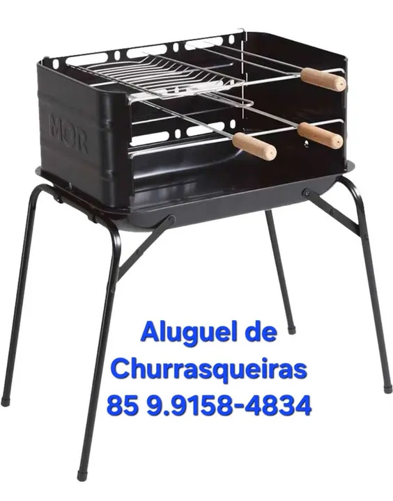 Aluguel de Churrasqueira portátil para o seu churrasco!