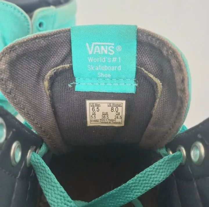 Tênis Vans Old Skool High Top Verde - Foto 5