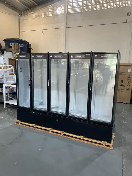 Expositor para refrigerados - 05 portas - pronta entrega 