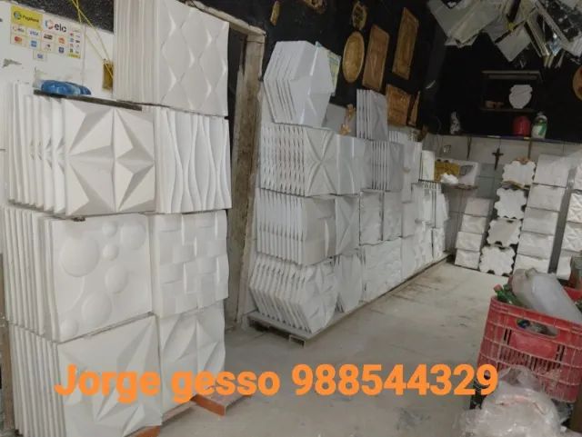 placas 3d. em gesso * * - Foto 2