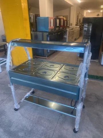 Cuba térmica - restaurante self service - 6 cubas  - Foto 3