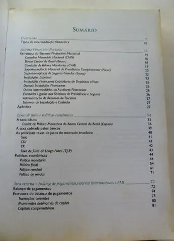 Mercado financeiro objetivo e profissional gilson oliveira livro em otimo estado - Foto 2