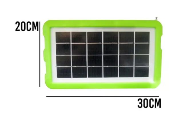 Sistema de Luz Solar LK-3103 - Lanternas, pendente com luz, rádio, leitor de MP3 - Foto 5