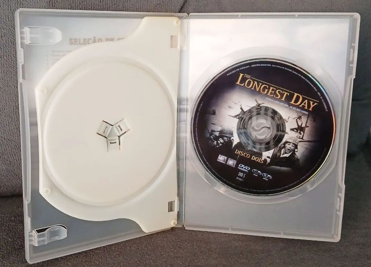 DVD duplo o mais longo dos dias - Foto 3