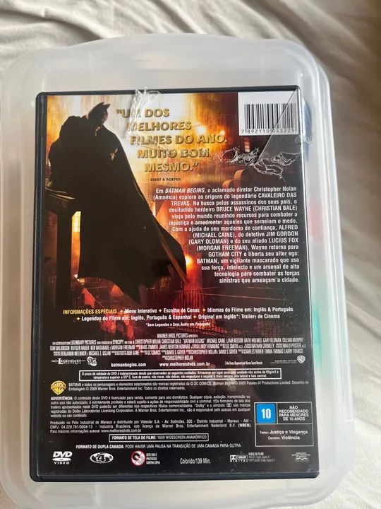 Batman Begins DVD Original - Foto 2