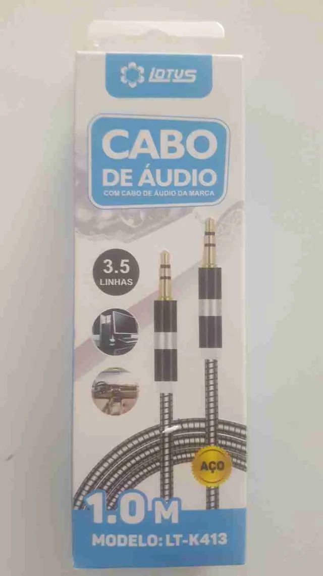 Cabos Auxiliares P2 para Áudio Novo  - Foto 2