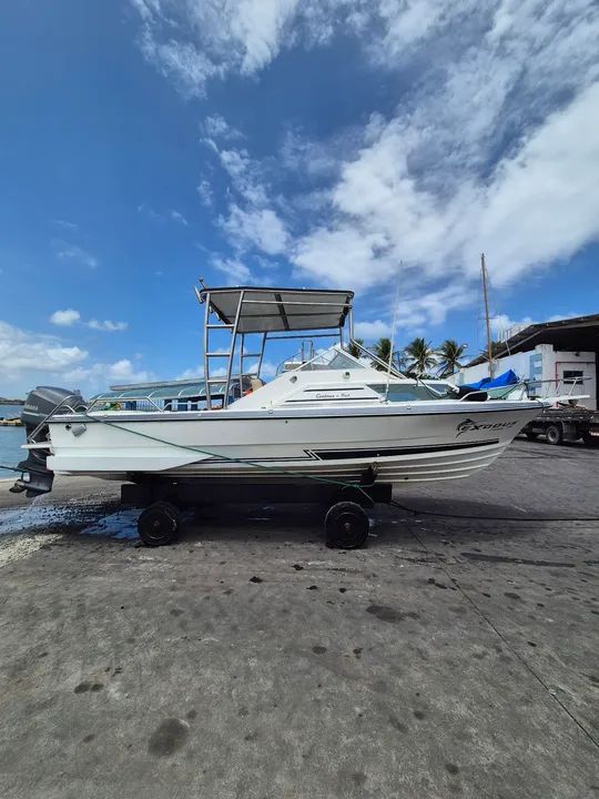 Lancha Carbrasmar 22, motor Yamaha 225 4T - Foto 6