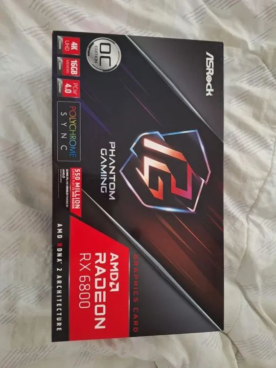 Placa de Vídeo AMD RX 6800