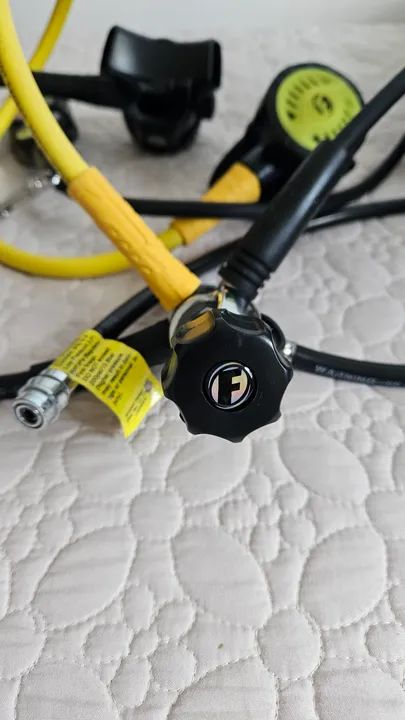 Kit regulador Mergulho Fun Dive, Respirador Principal E Octopus - Pouco uso!!! - Foto 3