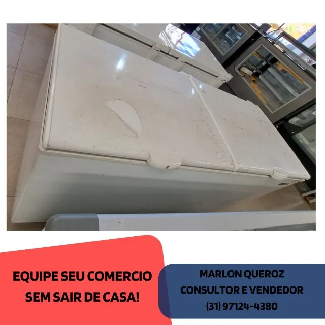 Congelador Fricon 504 L Novo Tampa Cega