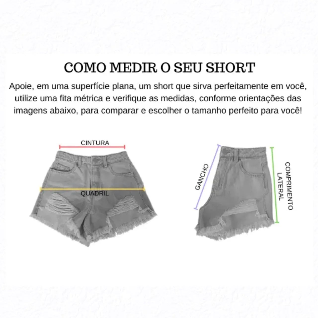 Short cintura alta tamanho 42 - Foto 2