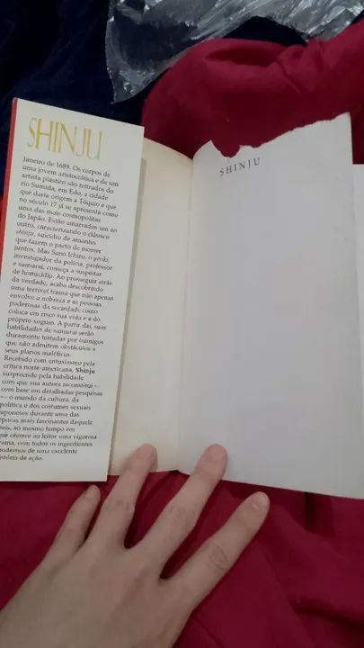 Livro Shinju romance japonês antigo - Foto 5