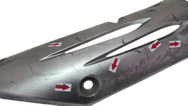 Protetor De Escapamento Fazer 250 11/15 Orig Descrição 49213 - Foto 8