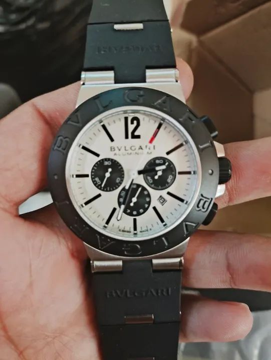 Relógio Bvlgari Alumínio Cronógrafo - Foto 2