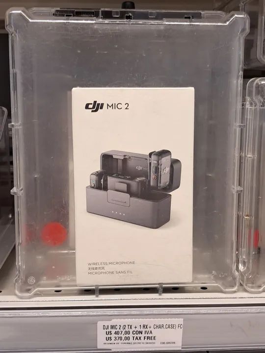 Microfone dji mic 2 profissional 
