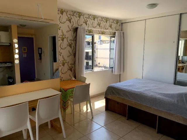 Studio completo e estiloso na praia de Canasvieiras - Foto 13