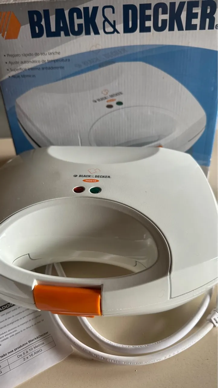 Sanduicheira black Decker