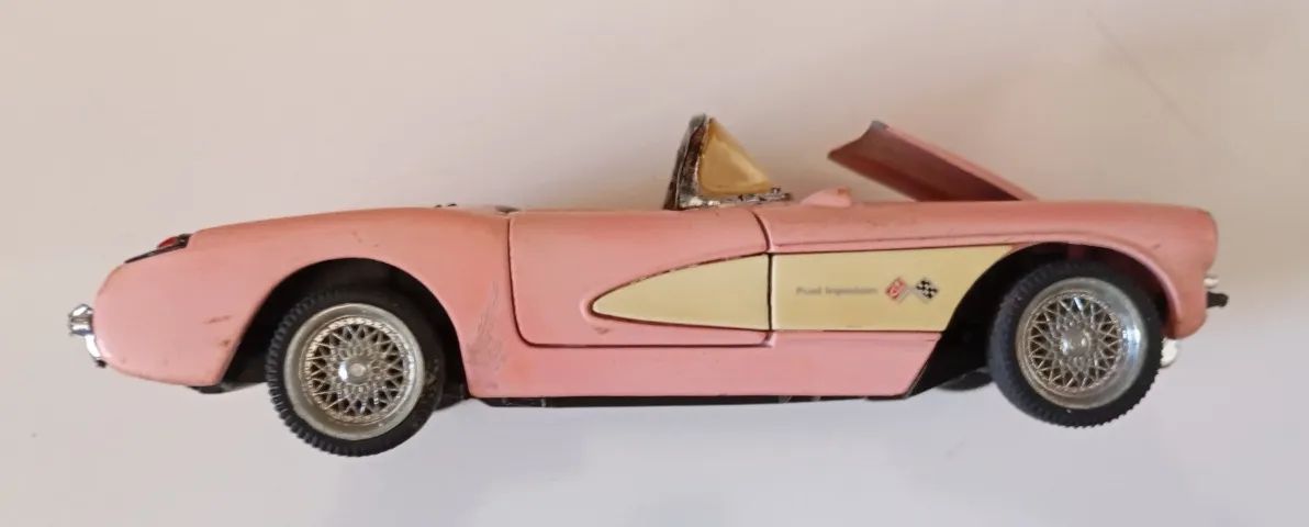( Leia ) Miniatura Chrevrolet Corvette 1957 SS - Foto 4