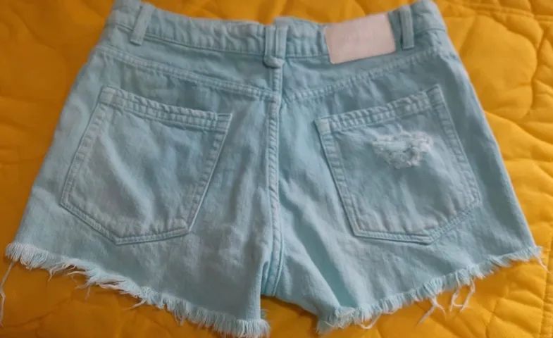 Short jeans claro Breshka - Foto 2