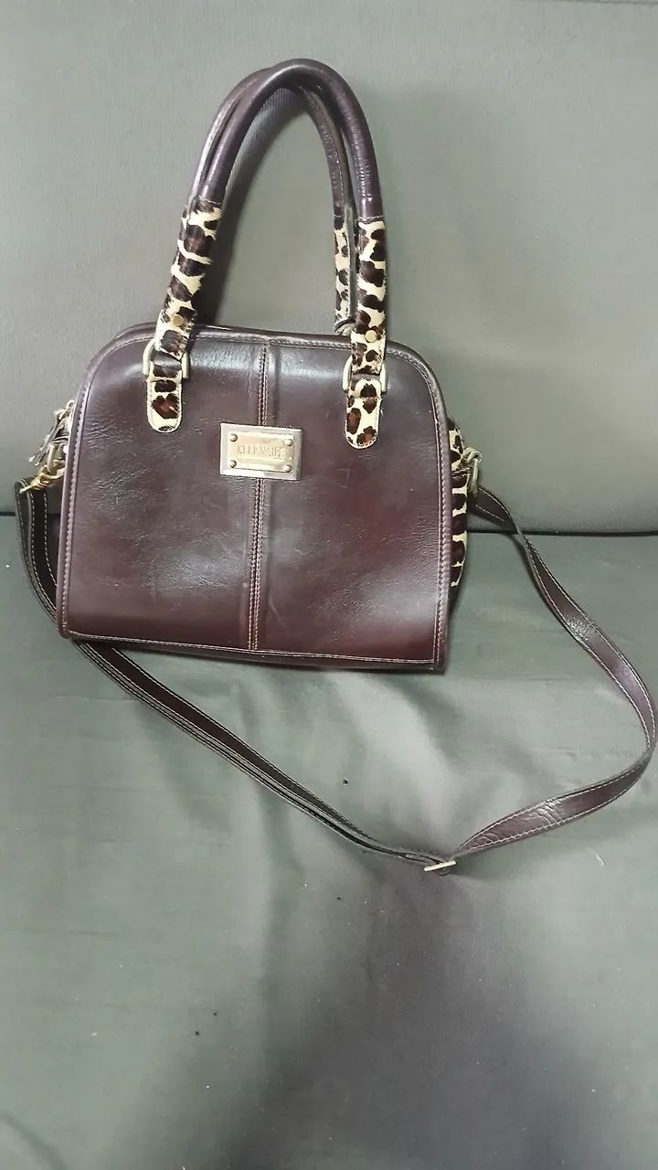 Bolsa de Ombro ou Mão COURO