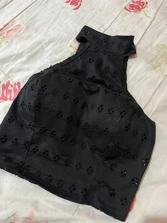 Cropped gola alta