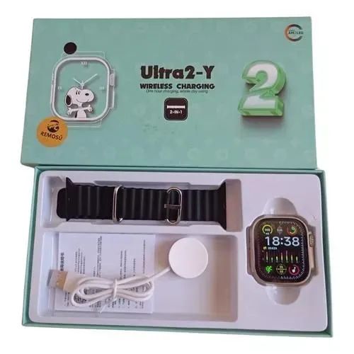 Smartwatch Ultra2-Y Amoled - Novo