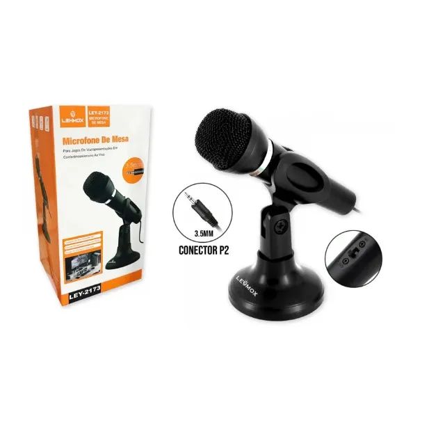 Microfone de Mesa Lehmox - Foto 4