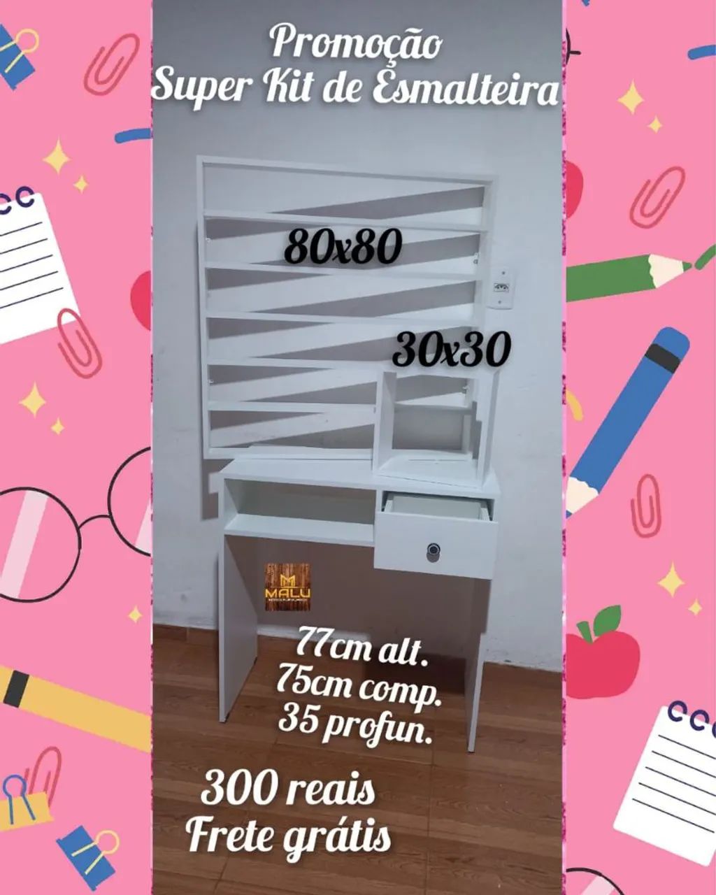 Super Kit de Esmalteira Promocional