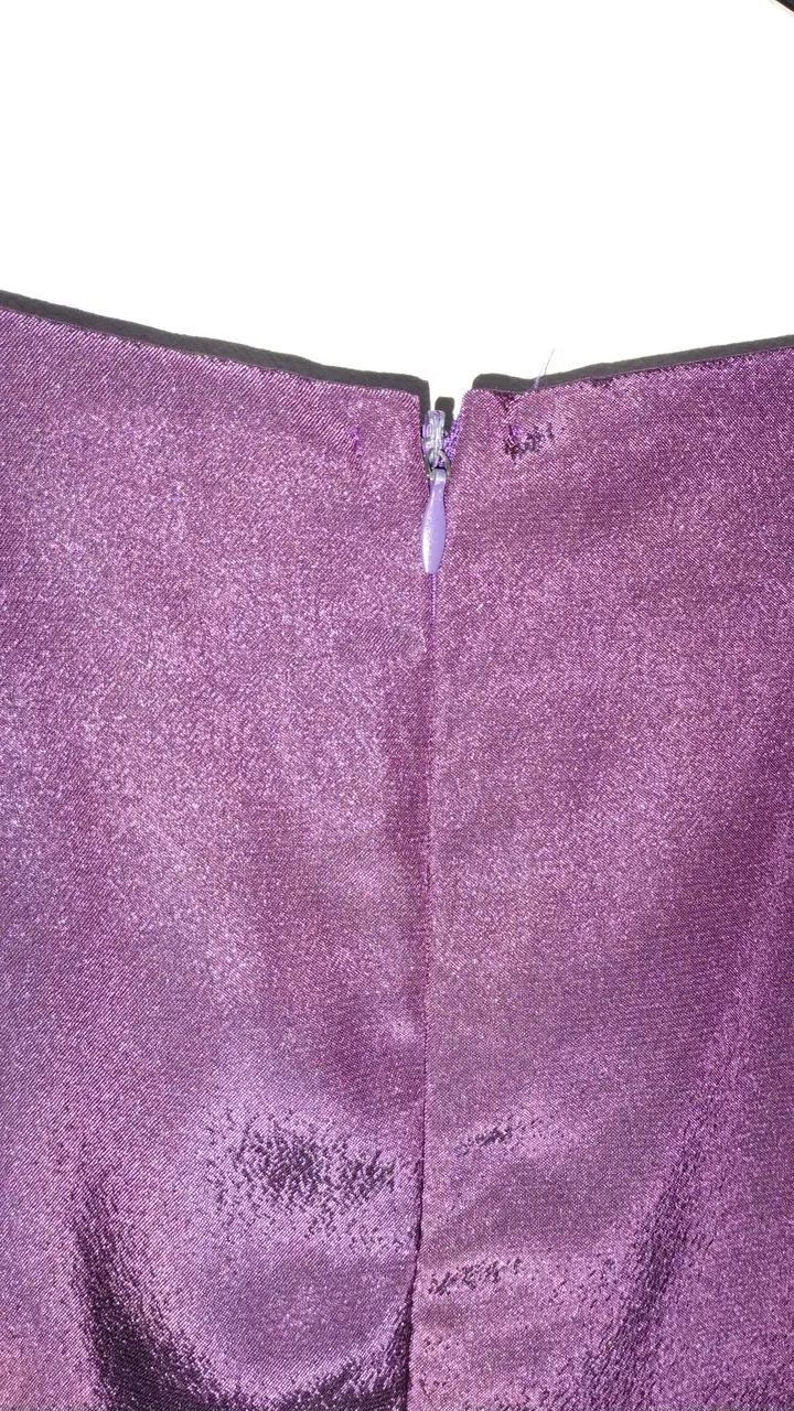 Vestido roxo elegante - Foto 3