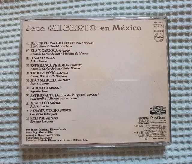 Raríssimo Cd João Gilberto - En México - Excelente Estado - Foto 3