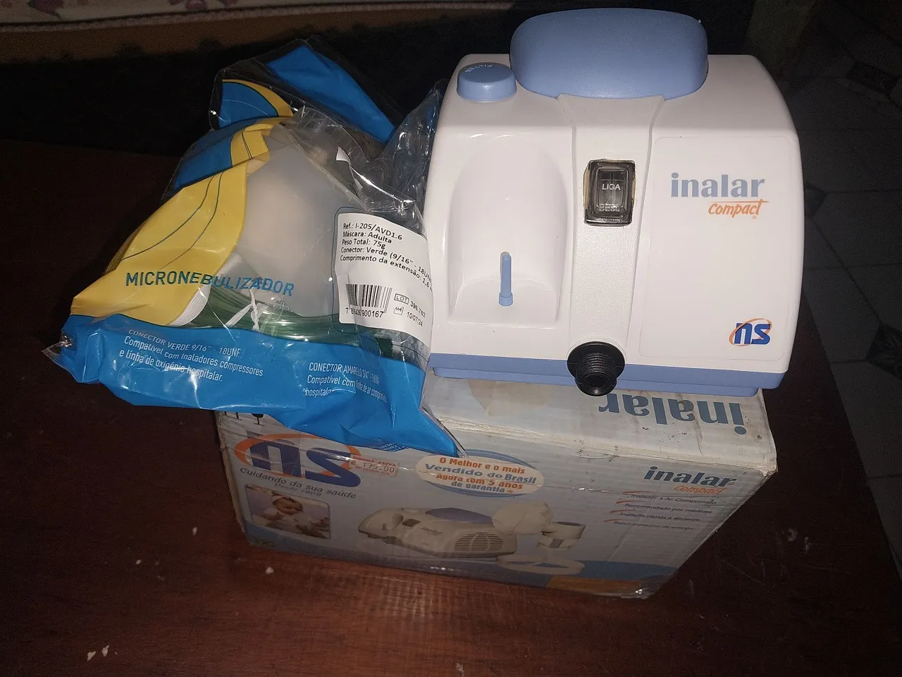 Inalador Compacto NS - Novo!