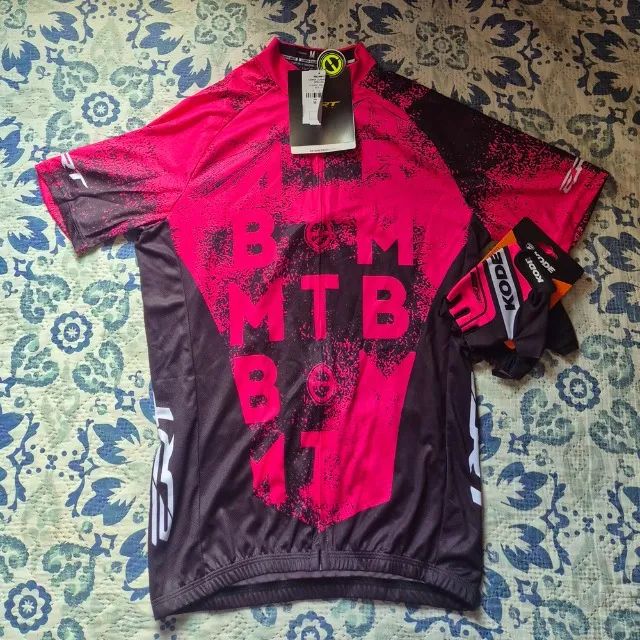Uniforme Ciclismo - Calça, Camisa e Luvas - Foto 2