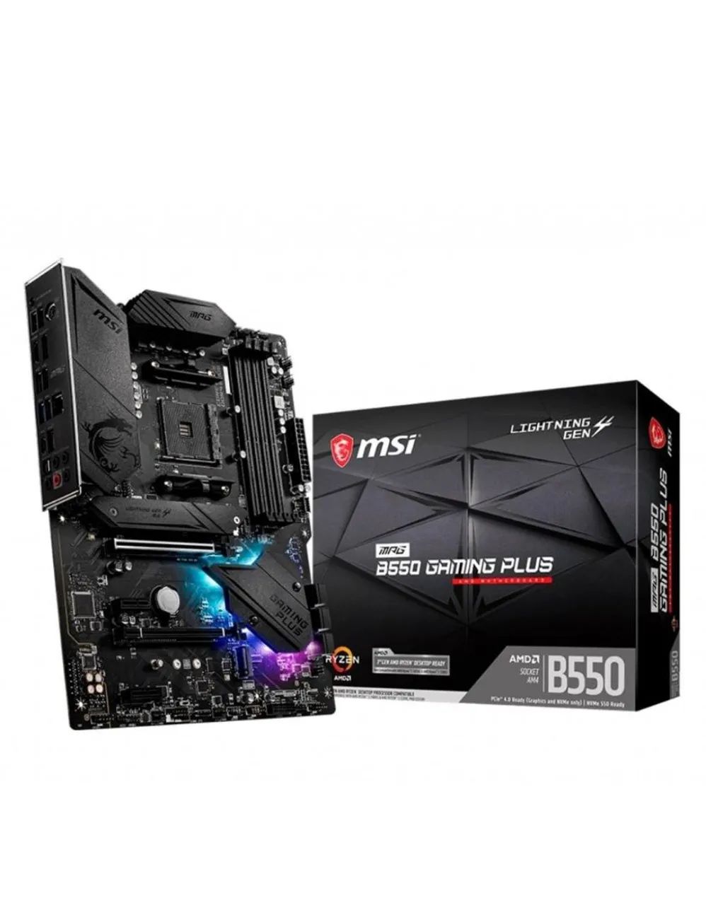 Placa mãe B550M msi Gaming plus64291870789249120