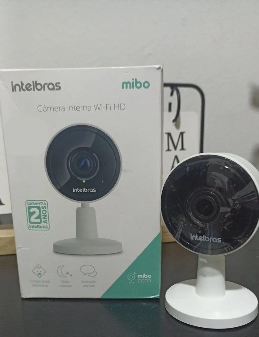 Câmera Interna Wi-Fi HD Intelbras Mibo Cam