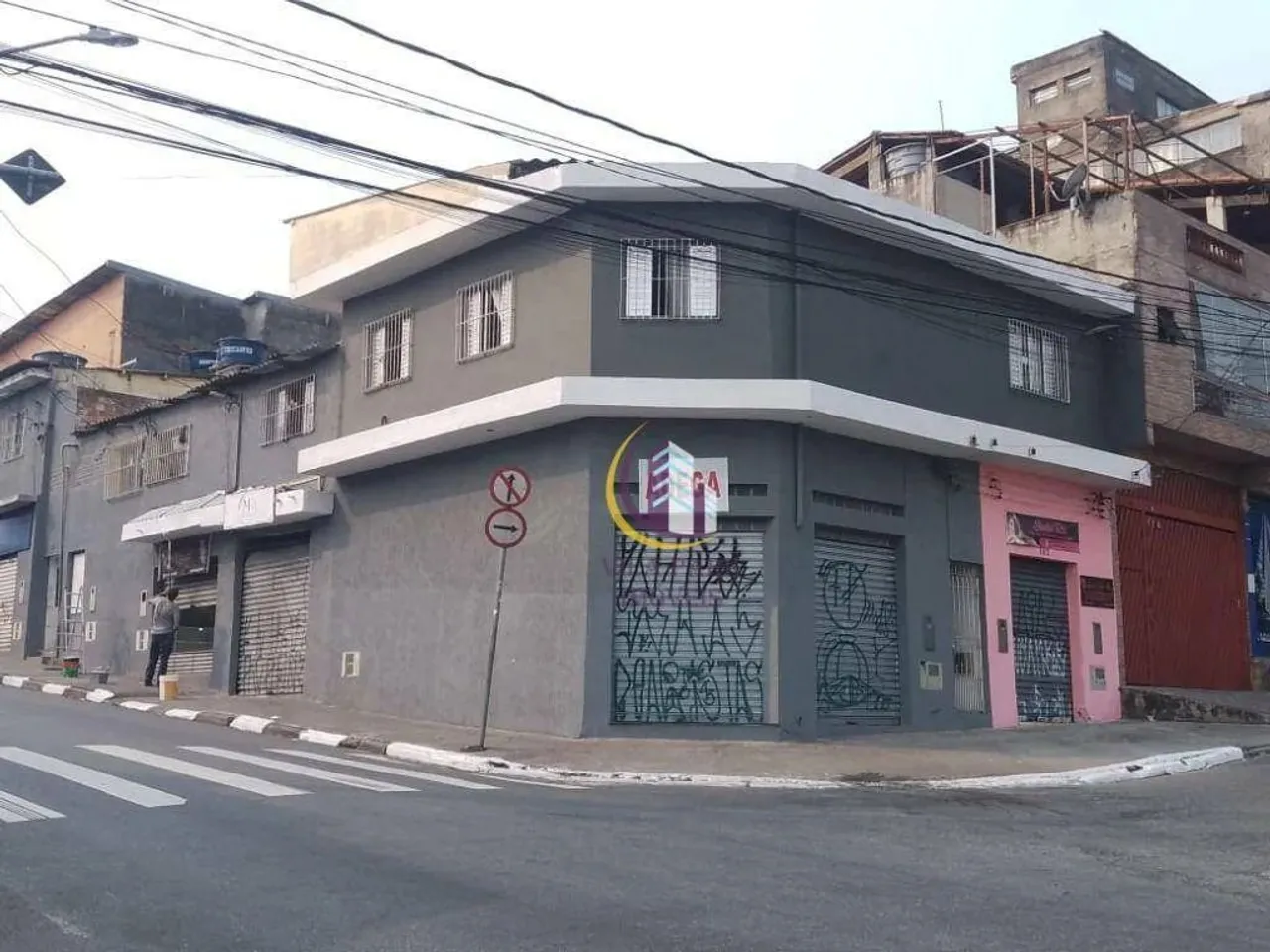 Prédio para renda, 500 m² área construída 05 Salões e 05 Casas - Santo Antônio - Osasco/SP