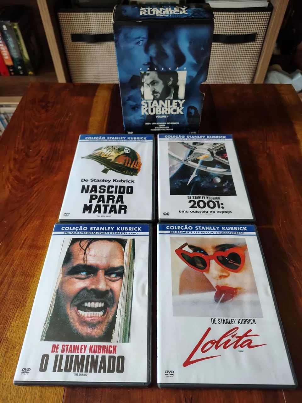 Box Stanley Kubrick Vol. 1 (Lolita, 2001, O Iluminado e Nascido