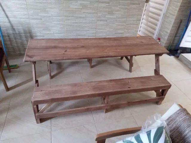 BANCO QUE VIRA MESA. - Foto 5